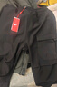 回力休闲裤男冬季加绒户外登山裤美式伞兵裤工装裤子男加绒-黑色2XL 实拍图
