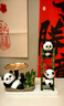 赟娅熊猫摆件工艺品玄关钥匙收纳新家居可爱装饰布置乔迁之喜搬家礼物 步步高升熊猫组合+托盘收纳+竹子 实拍图