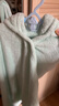 嫚熙（EMXEE）婴儿浴巾儿童宝宝斗篷浴袍新生儿珊瑚绒洗澡连帽包巾速干125*80cm 独角兽【7A抗菌】 实拍图