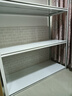 七序货架置物架仓储家用仓库多层展示架中型角钢货架地下室储物架 四层183cm【默认白色】 长120宽50cm 实拍图