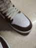 耐克NIKE男子休闲鞋乔丹AJ1 JORDAN 1 运动鞋HF3148-102红黑/红白44.5 实拍图