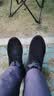 斯凯奇（Skechers）休闲鞋男鞋潮流高帮男靴商务工作鞋舒适软底宽楦运动鞋 实拍图