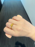 周大福权杖蛇黄金戒指(工费320)9号约2.55g EOF1445 实拍图