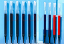 百乐（PILOT）Juice up新版果汁笔芯中性笔 速干考试专用办公替芯LP3RF-12S3-B 0.3mm黑色5支装 实拍图