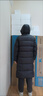 森马（Semir）90%鸭绒羽绒服女长款宽松显瘦冬季轻暖连帽外套防水109724113001 实拍图