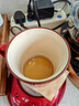 NITORI宜得利家居 简约日式办公室喝水杯子陶瓷水杯家用马克杯莉诺 红色 实拍图