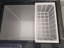 冰熊冰柜家用小型冰柜73L一级节能低噪小冷柜以旧换新冷冻冷藏柜食品保鲜小冰箱 189L 象牙白【减霜 单门】 实拍图