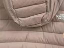 The North Face北面羽绒服女户外保暖600蓬中长款羽绒外套7QW8 棕色/EFU  S 实拍图