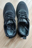 双星八特运动男鞋冬季加绒毛保暖棉鞋舒适耐磨跑步休闲旅游全黑纯色工作鞋 实拍图