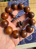 妍韵珠宝半沉水级20mm黄花梨手串正品把件文玩佛念珠虎斑纹男女士手链 实拍图