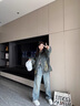 Shelley Jones美式高级感牛仔外套男士春秋季新款痞帅破洞夹克潮牌潮流休闲衣服 复古蓝 XL [建议125-145斤] 实拍图