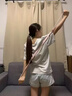 AOCTIK德国品牌拉力绳8字拉力器女开背弹力带开肩美背神器家用拉伸健身 【更耐拉】灰色 实拍图