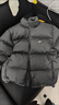 耐克NIKE男冬季短款立领羽绒服 运动防寒外套FZ5029-068灰色2XL 实拍图