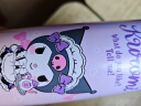 HELLO KITTY儿童保温杯带吸管直饮两用水杯 316不锈钢小学生女生用上学带水杯 酷洛米紫（双用500ML） 实拍图