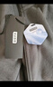 京东京造摇粒绒外套防静电抓绒衣保暖卫衣夹克男女同款T恤打底 浅灰色 XS 实拍图