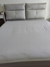水星家纺床笠单件 100%纯棉长绒棉床笠宿舍隔脏床罩 全棉全包床笠加大加高 银色 60支 (长绒棉+防滑耐用) （适用1.5床） 150cm*200cm 实拍图