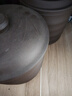 紫来顺 宜兴原矿紫砂茶叶罐 大号 七子饼 密封储存普洱茶罐茶缸竹节桶 竹叶竹节-紫泥（热门款） 实拍图