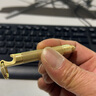 挺进者黄铜户外小刀户外救援防卫小刀随身开箱开瓶器破窗器防身小刀 实拍图