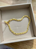 六福珠宝足金吉祥结黄金手链女款手饰 计价 B01G0014DS 4.68克(含工费281元)有延长链 实拍图