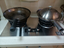 煤气灶双灶燃气灶家用嵌入式天然气灶定时熄火一级节能台式液化气灶不锈钢猛火灶炉具 【旗舰满配】9.0kw双十腔四段火+定时+不锈钢面 管道天然气 实拍图
