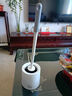 【2w+好评】卫生间马桶刷家用无死角厕所清洁刷子马桶清洁刷搋子 【加长手柄】白色3套(带圆形底座) 实拍图