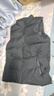 【清仓捡漏】马甲男士休闲百搭加厚秋冬防寒保暖坎肩加棉背心 黑色 M 建议80-100斤 实拍图
