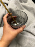 日式创意冰纹杯威士忌杯啤酒杯咖啡杯茶水杯冷饮杯 蓝绿款 【单支装】 实拍图