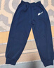 回力童装儿童裤子加绒2026新款男童一体绒卫裤保暖秋冬中大童运动裤潮 【加绒冬款】H小柴犬K藏蓝 140 cm 实拍图