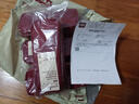 无印良品 MUJI 锦纶笔袋 文具盒文具袋简约立体 铅笔盒 大容量尼龙收纳 红色 宽19×高８×厚4.5cm 实拍图