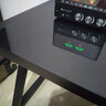 元优钢化玻璃电脑桌台式家用单人游戏电脑桌椅网咖桌子多人位简单书桌 升级款全黑 长140*宽60*高75 实拍图