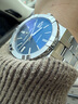 艾美（MAURICE LACROIX）瑞士男表瑞表机械表高端原装进口手表钢带夜光腕表生日礼物 42mm-钢带-蓝盘 实拍图