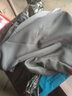 汐嘻短袖t恤男春夏中青年潮流体恤半袖纯色透气百搭打底衫男汗衫衣服 深灰色+黑色【两件装】 L-建议100-110斤左右 实拍图