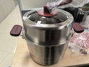 美厨（maxcook）蒸锅 304不锈钢30CM二层蒸锅猫爪复底汤锅燃气电磁炉通用 新上市 实拍图