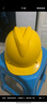 首盾安全帽工地国标加厚透气建筑工程工人施工领导劳保帽子蓝色白色头盔 国标经济方孔-黄色（按钮） 实拍图