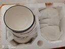 4.5英寸欧式素纹陶瓷碗10只装 纯白 4.5英寸 实拍图