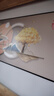 恩宝乐现代卧室床头贴画自粘墙画客厅沙发背景墙装饰画壁画贴纸挂画墙贴 静心TH-1431 4号：宽150cmX高50cm 打印边框 实拍图