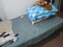 【无印良品同款夹棉床笠】专柜品质加厚秋冬床罩防尘床垫保护罩 浅灰 1.5x2.0m【单件床笠】 实拍图