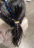 京霁 编发彩绳编发链脏脏辫头绳七彩色渐变辫子民族风发绳辫嘻哈彩带 3款共【共64根】 实拍图