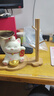 赟娅创意招财猫玄关钥匙收纳摆件客厅发财猫装饰摆设乔迁之喜搬家礼物 子母樱花猫（招财）+收纳架 实拍图