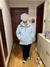 拓路者朱雀冲锋衣女三合一秋季防风防水保暖外套户外旅行连帽登山服团购 冰川蓝 抓绒两件套 2XL 实拍图