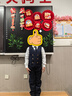 衣诺坊儿童西服马甲套装藏青色西装六一演出服主持人表演礼服 实拍图