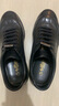 金利来（Goldlion）男鞋男士休闲鞋时尚柔软皮鞋耐磨休闲鞋56713007601B-黑色-41码 实拍图