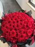 花西田七夕节999/199/99朵红粉玫瑰花束鲜花速递同城北京上海订婚配送 浪漫藏在花里 99朵红玫瑰花束 实拍图