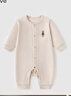 babylove婴儿连体衣春秋款纯棉宝宝哈衣家居服爬服长袖彩棉新生儿衣服 实拍图