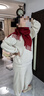 玖慕（JIUMU）纯羊毛围巾女秋冬季披肩女士保暖围脖教师节生日礼物送女生礼盒装 实拍图
