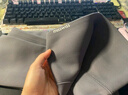 MissWiss鲨鱼裤女薄款显瘦收腹提臀瑜伽裤外穿打底裤 北欧灰-超厚绒 L 实拍图