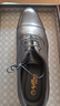 金利来（Goldlion）男鞋商务正装鞋时尚轻便鹿皮牛津鞋G521410506AAA黑色44 实拍图