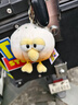 NICI有趣的小鸟毛绒公仔卡通美食特别毛绒公仔小鸟可爱卡通娃娃毛绒玩 生煎包小鸟 挂件 10cm 送贴纸 尺寸见详情 实拍图