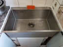 九牧（JOMOO）水槽304不锈钢厨房大单槽多功能水池洗菜盆洗碗盆 06675【58*43】不含龙头 实拍图