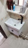 兰之印迷你小户型浴室柜组合陶瓷一体洗手盆卫生间小尺寸洗漱台洗脸盆柜 51*30cm【单主柜】 实拍图
